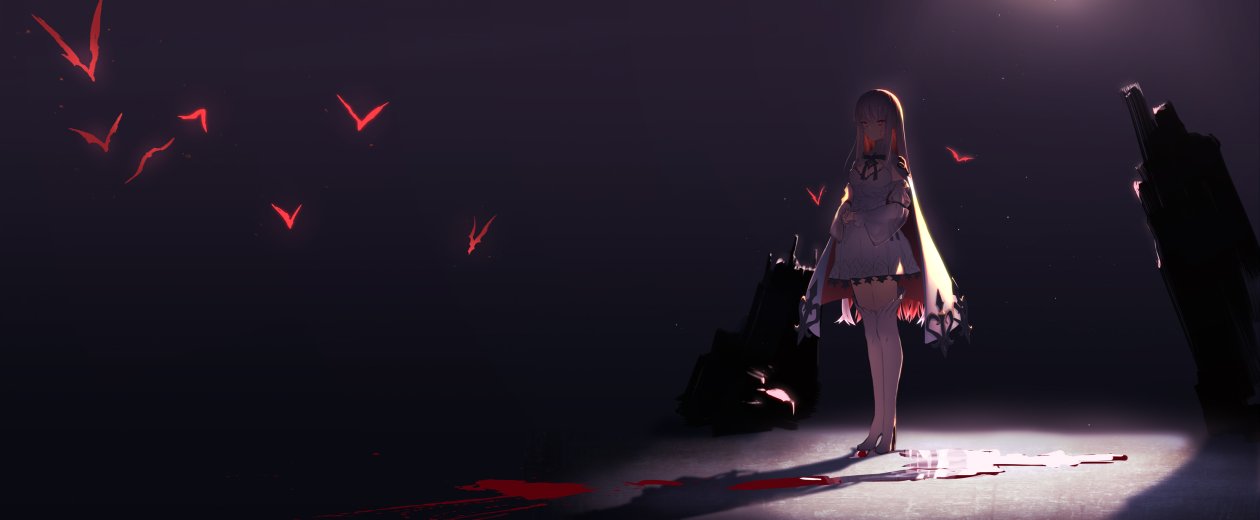 Anime Girl Devil Eyes