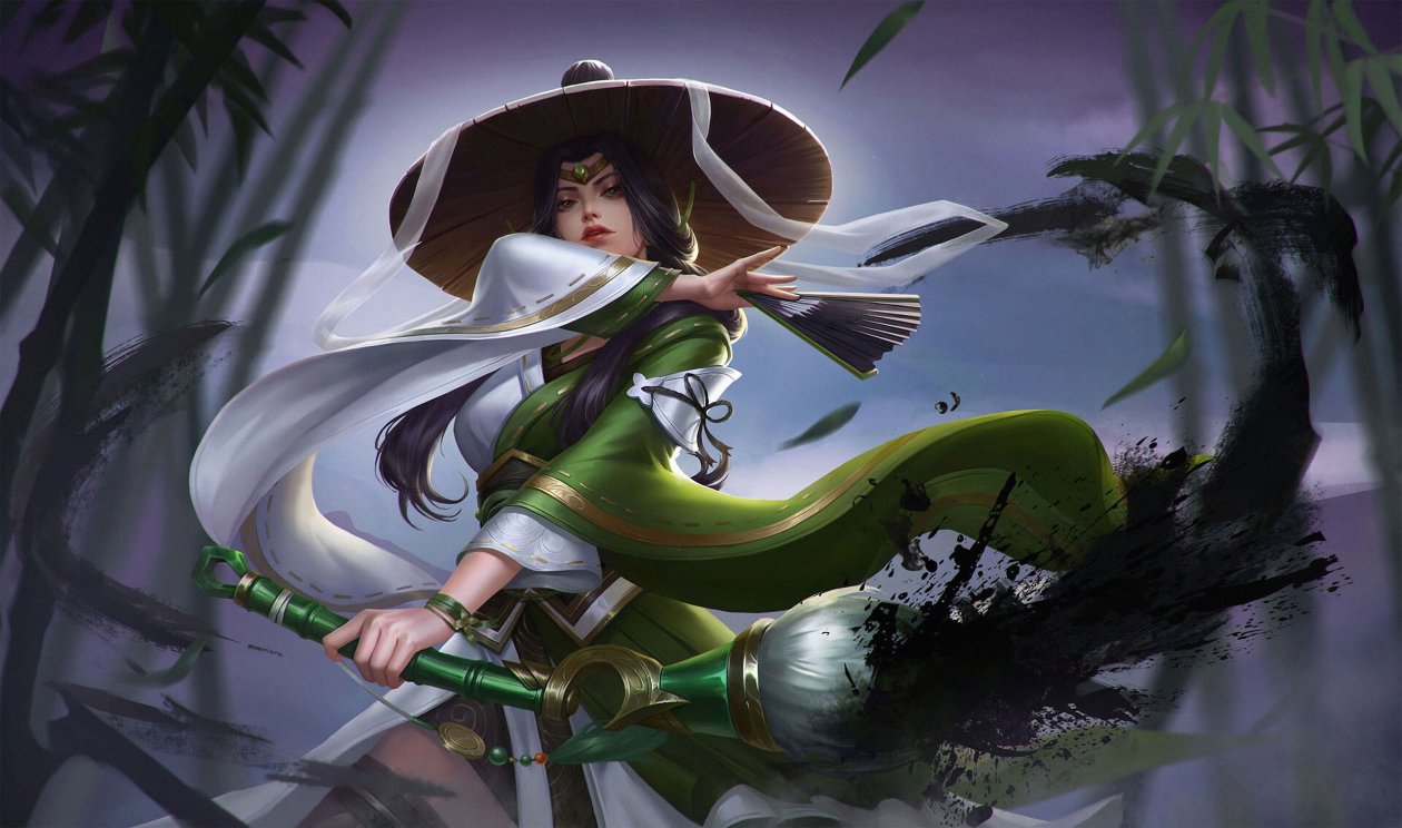 Warrior Anime Girl 4k