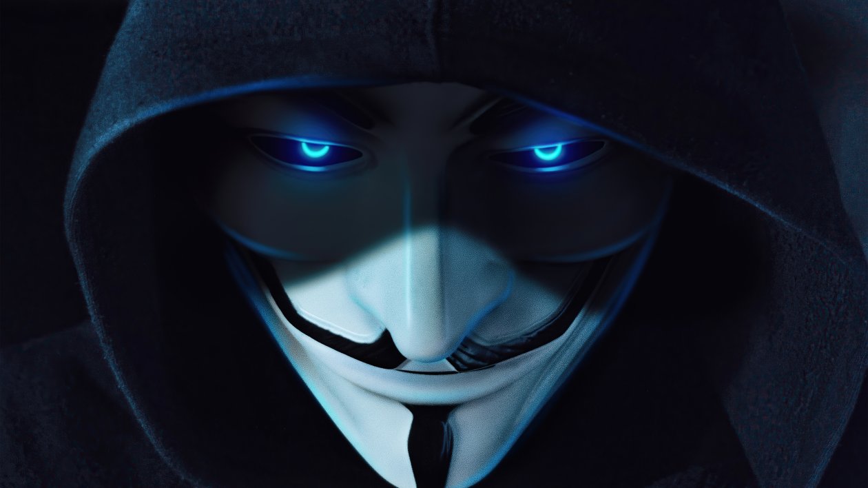 Anonymus Guy Blue Eyes 5k