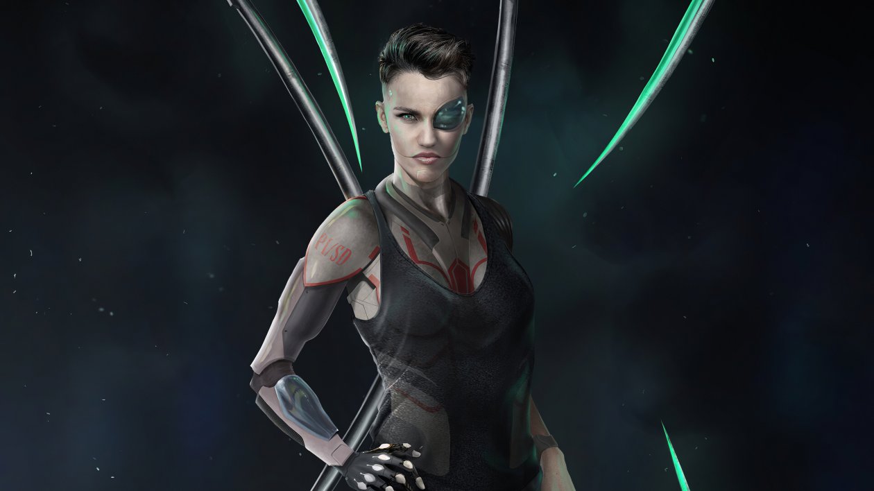 Cyberpunk Ruby Rose