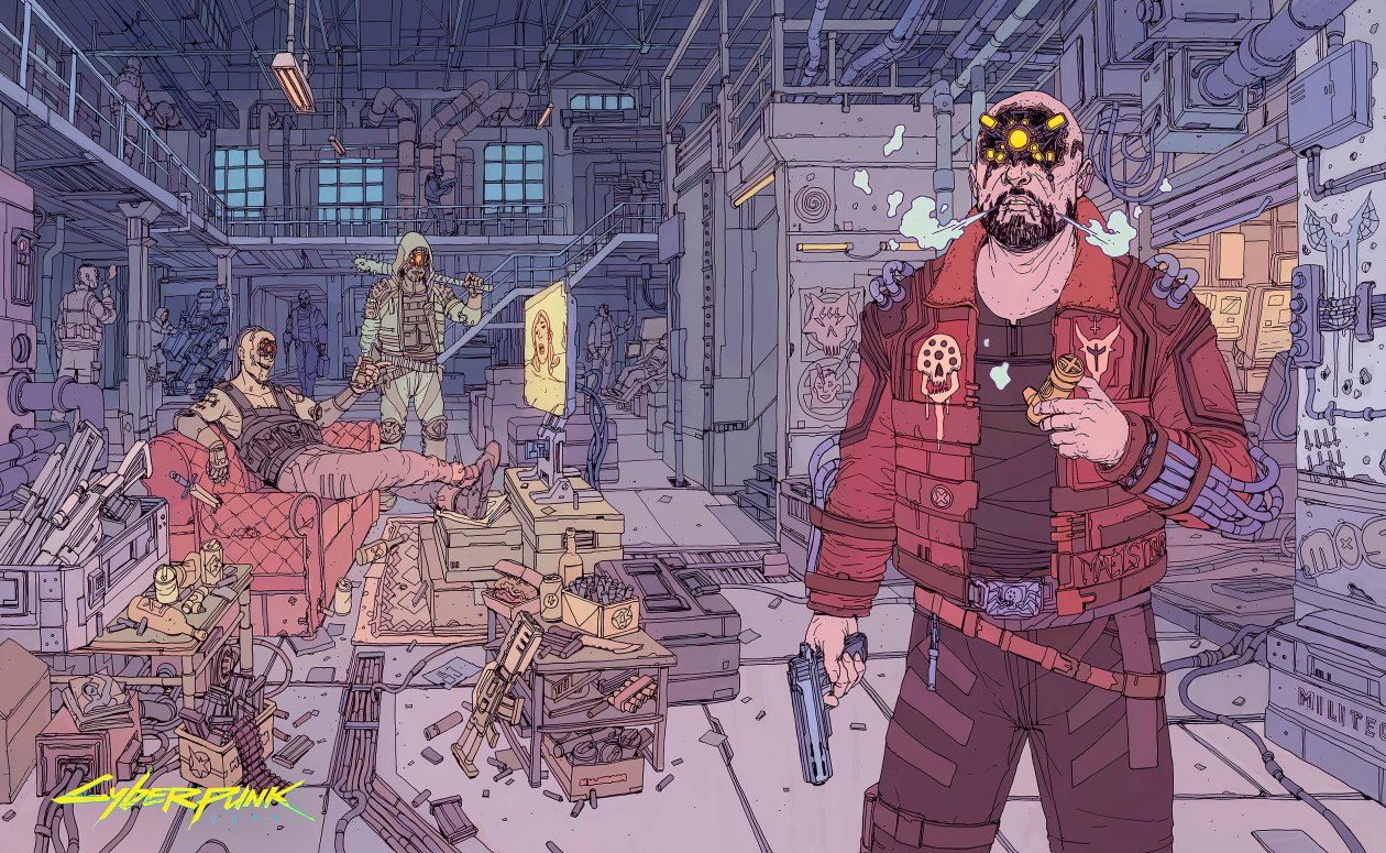 Cyberpunk 2077 Game Captain 4k