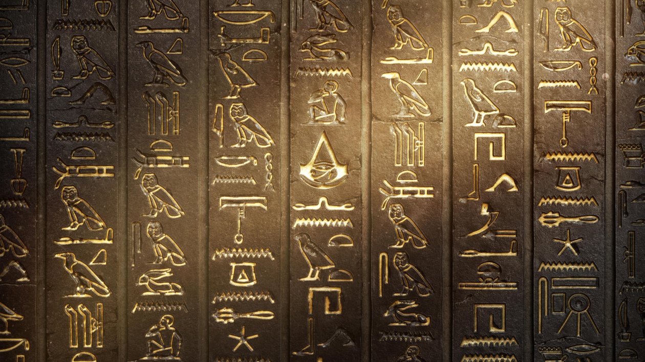 Hieroglyphs Assassins Creed Origins