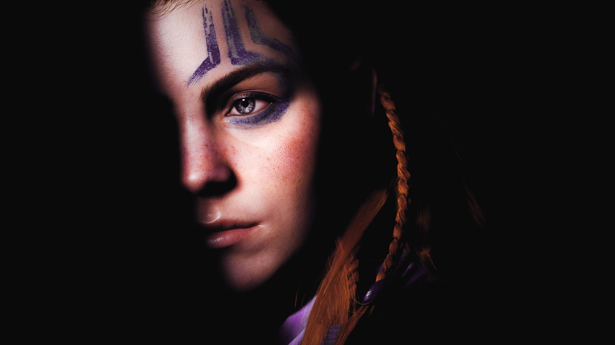 Aloy Horizon Zero Dawn Portrait 4k