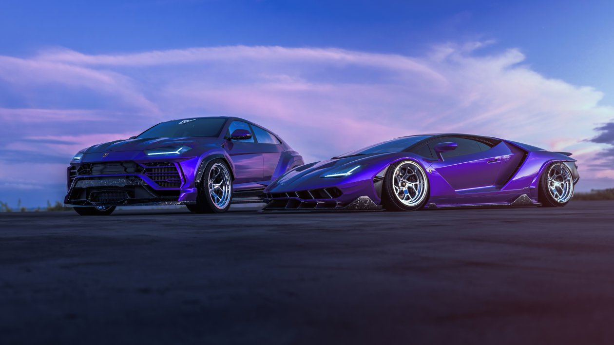 Lamborghini Centenario And Urus 4k