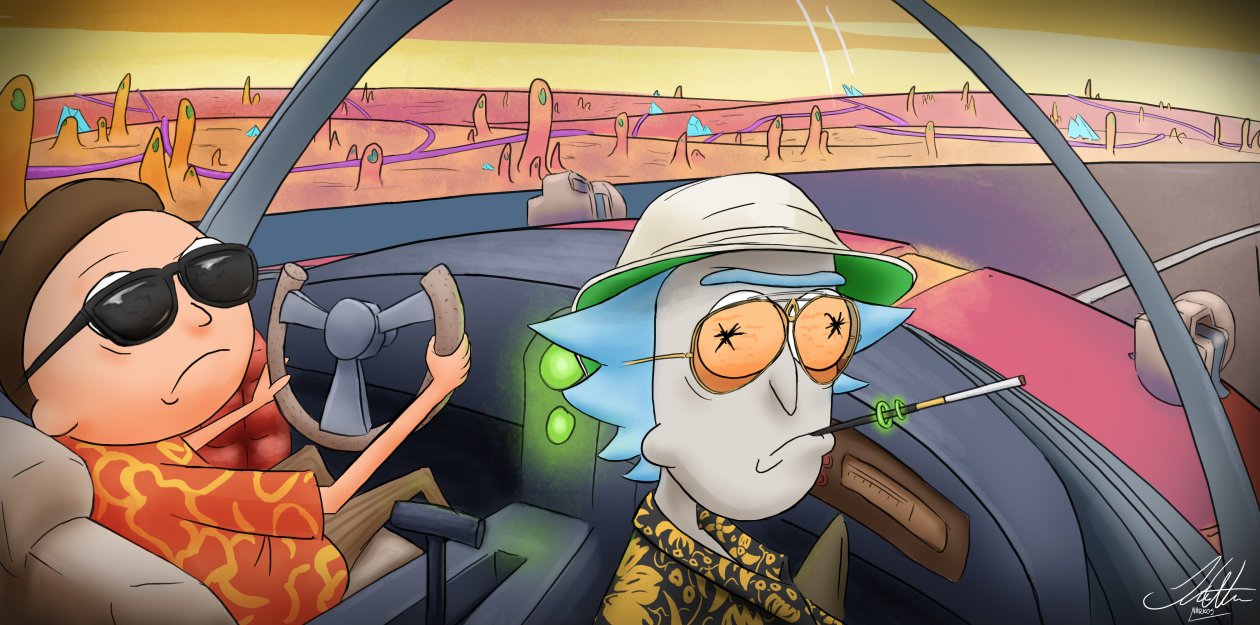 Rick And Morty So High