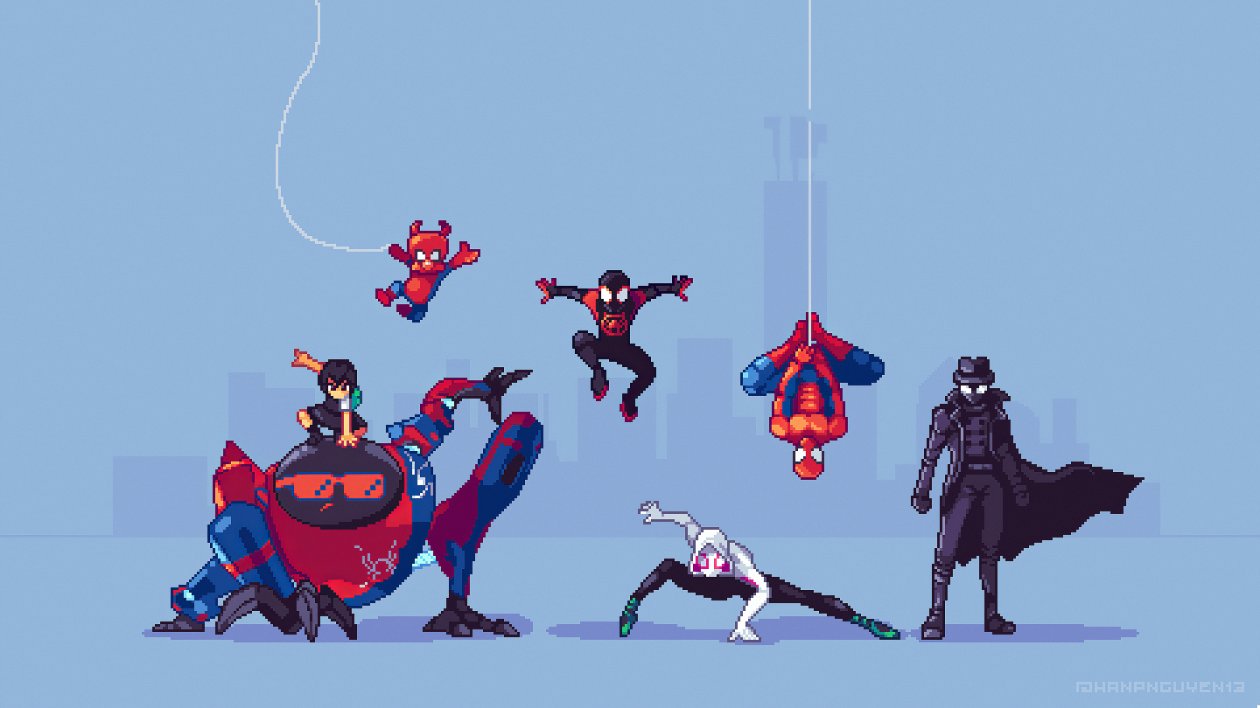 Spider Verse 8 Bit