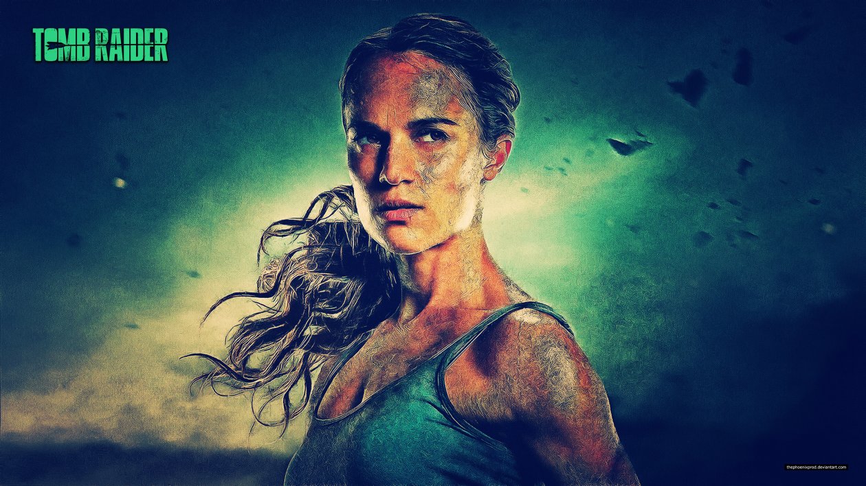 Tomb Raider Movie 4k Artwork
