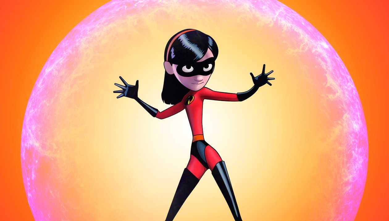 Violet In The Incredibles 2 5k Artwork