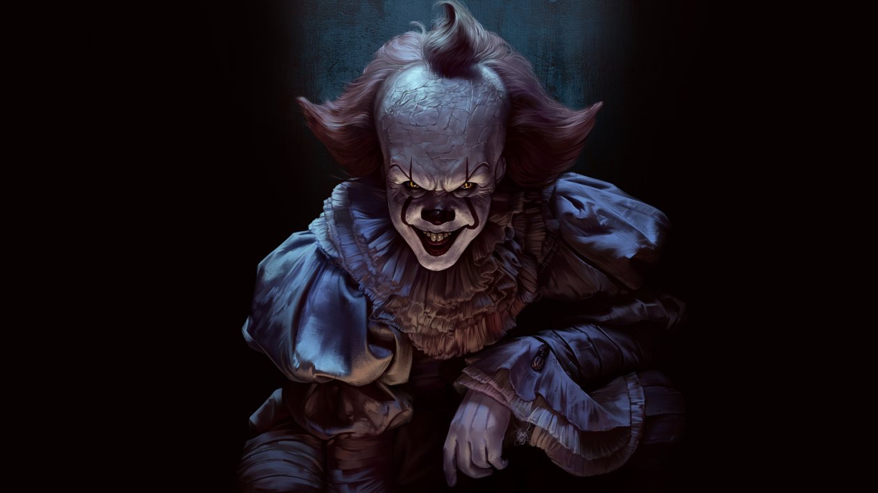 Pennywise Joker 4k