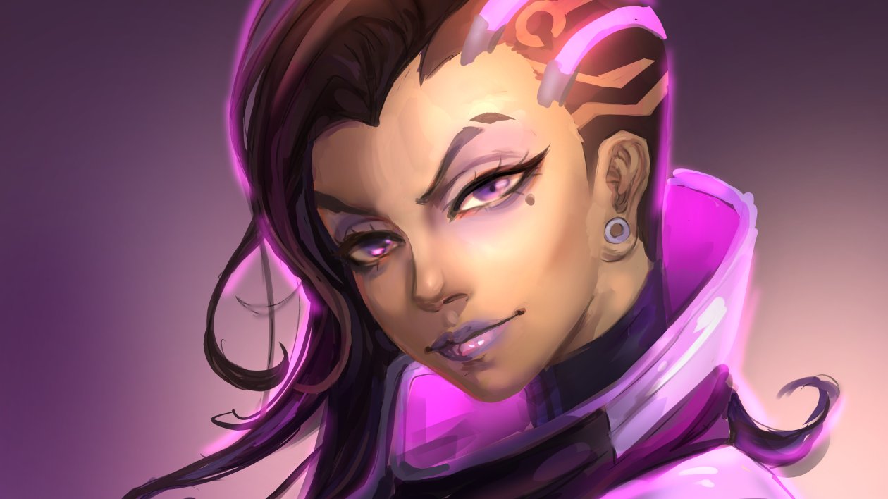 Sombra Overwatch Art