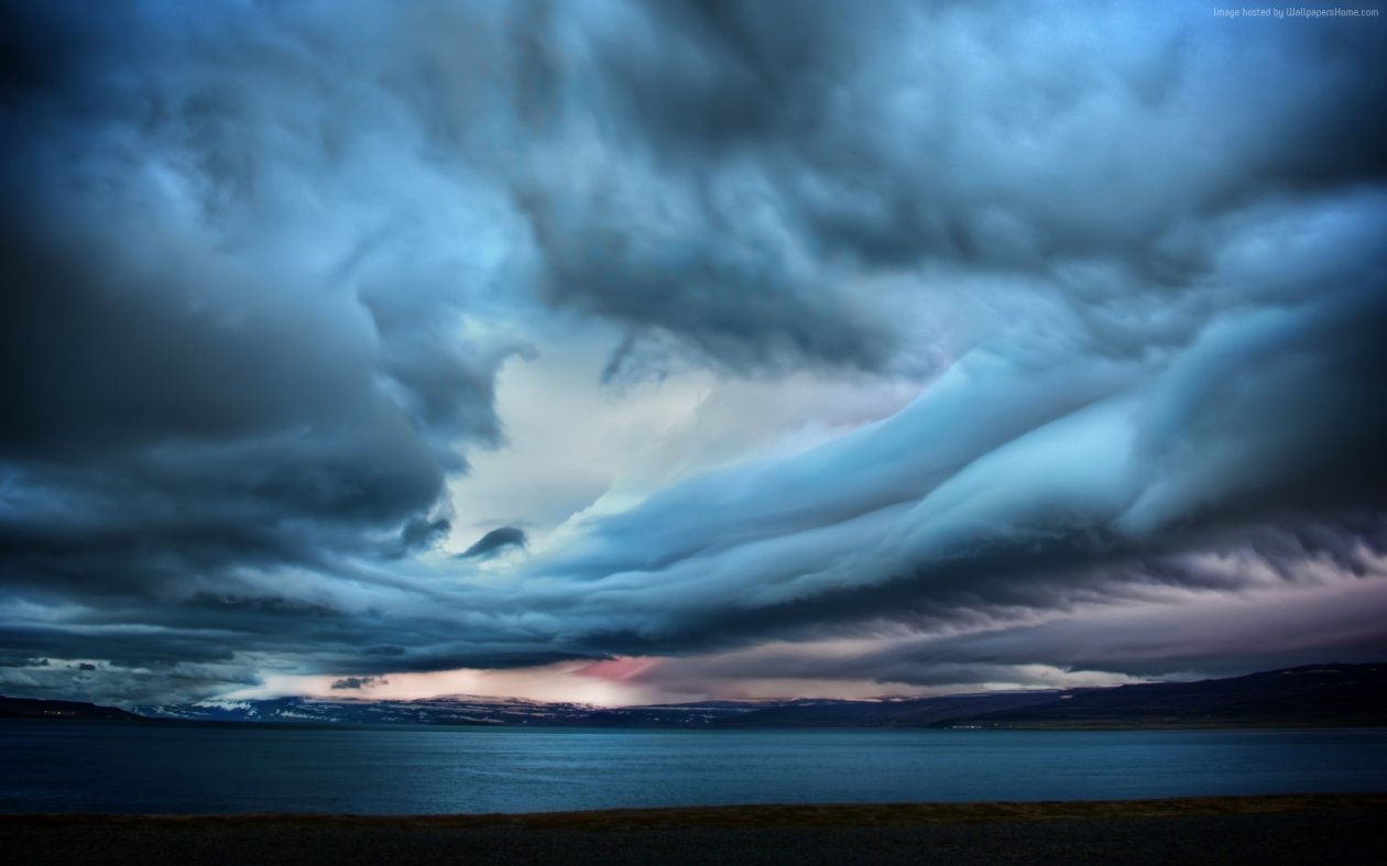 Beach Storm Clouds