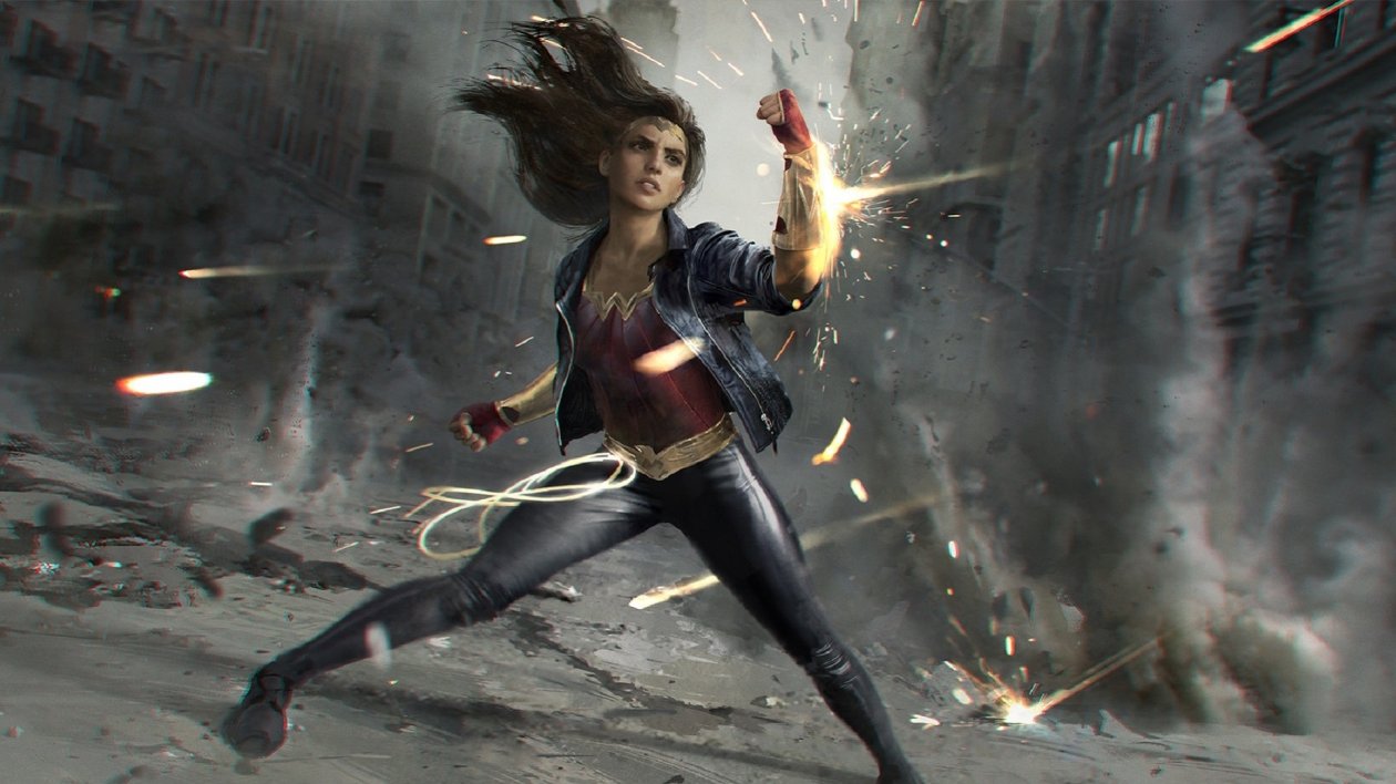 Wonder Woman Comic Artwork