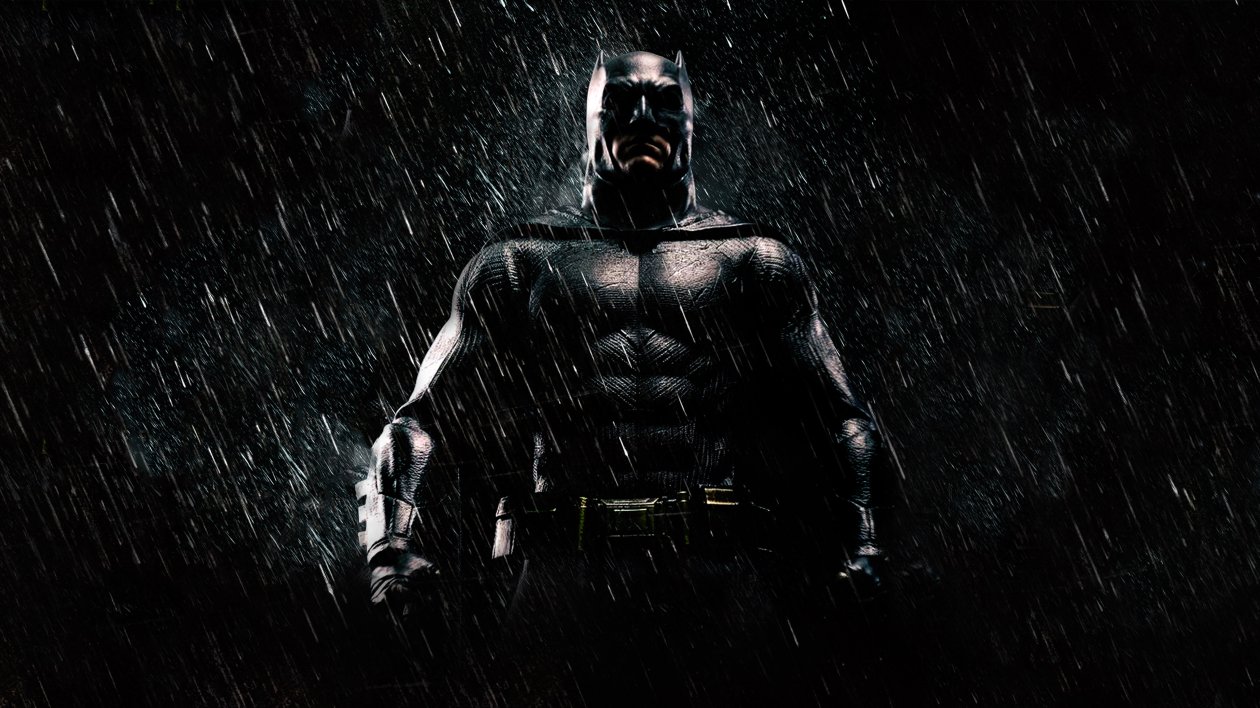 Batman In The Rain