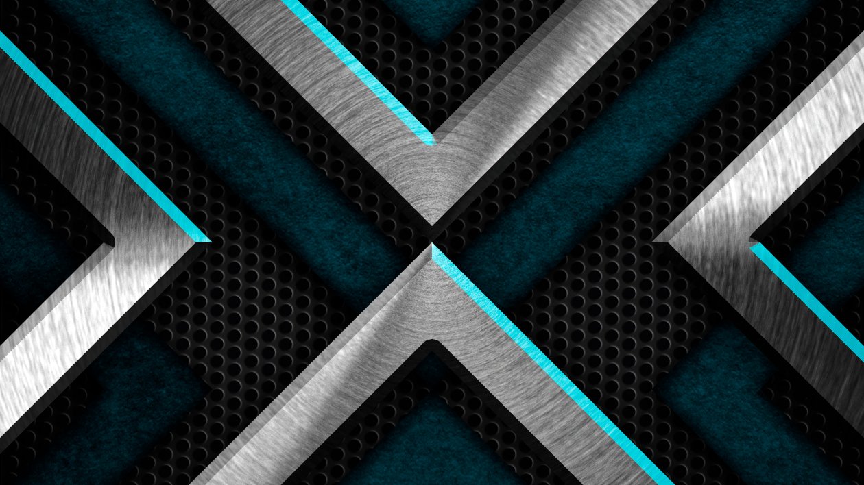 Metal Shapes 4k