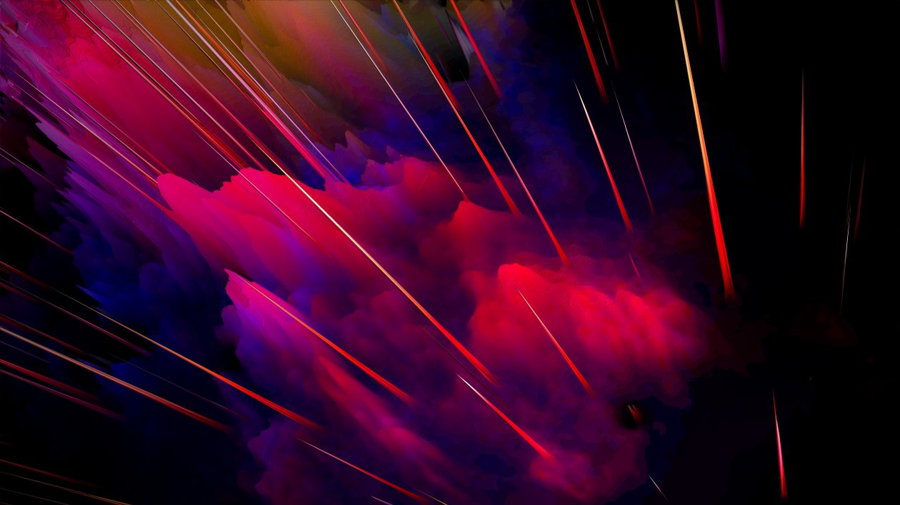 Pointed Needles Abstract 8k