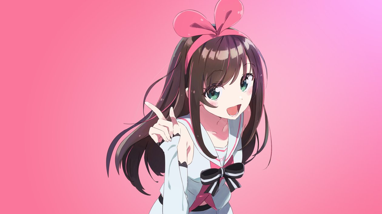 Fond d'écran Kizuna Ai 4k