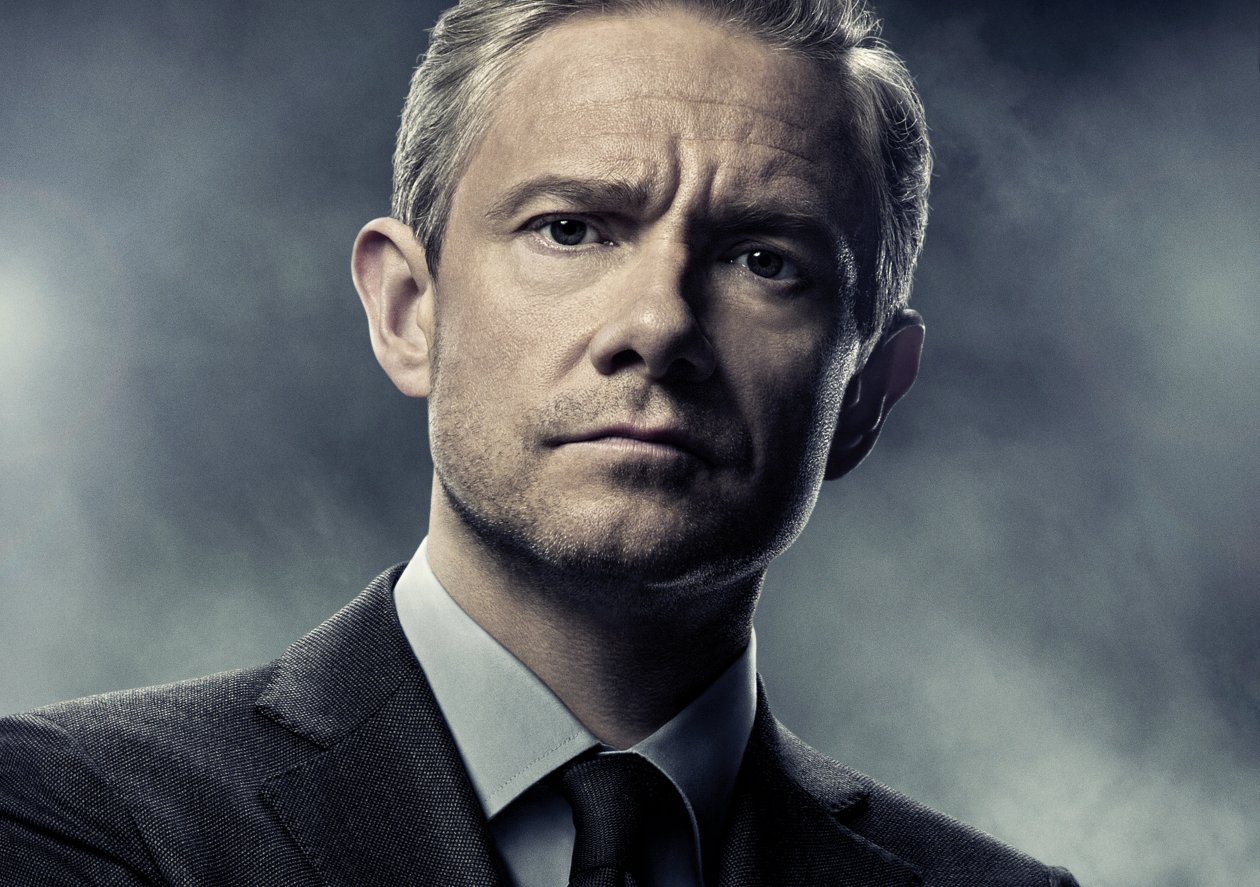 Martin Freeman In Black Panther Movie Poster