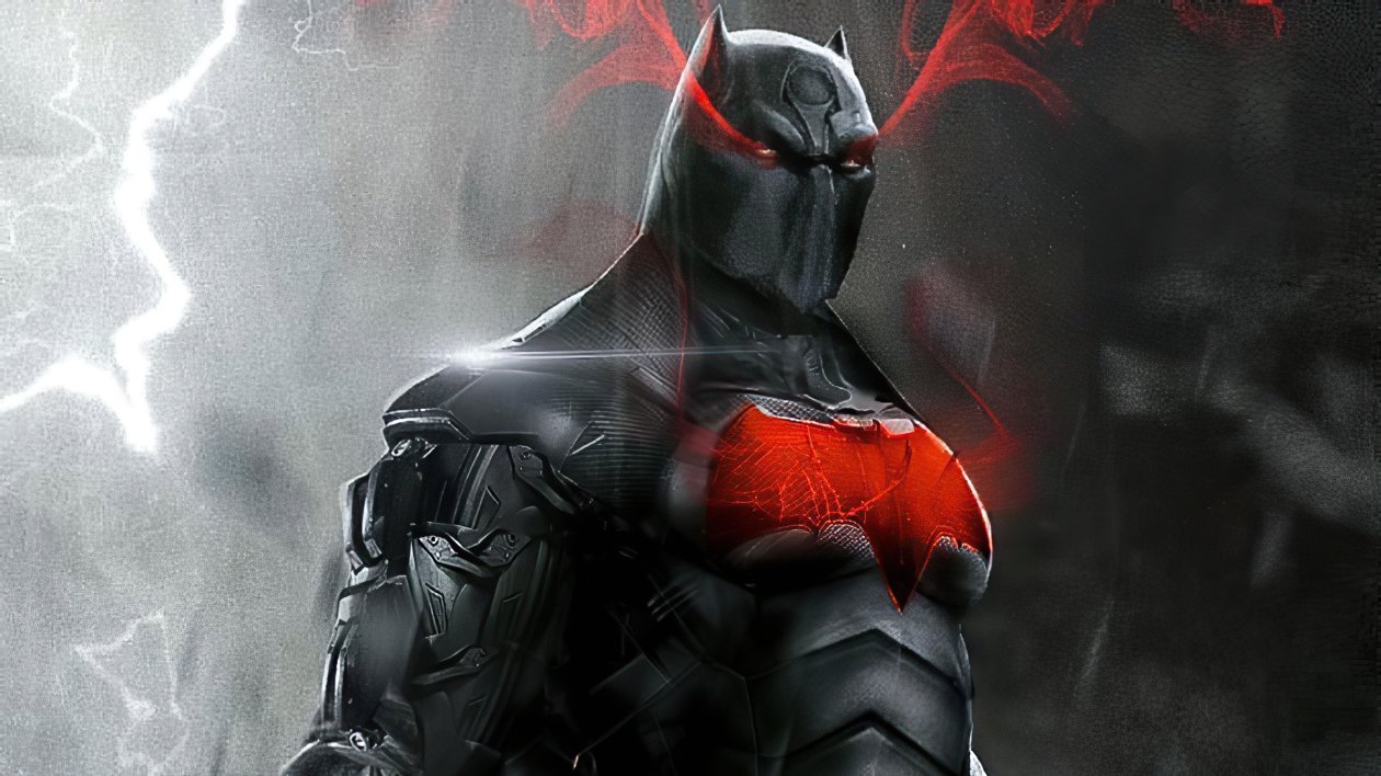 Batman Suit Red Logo