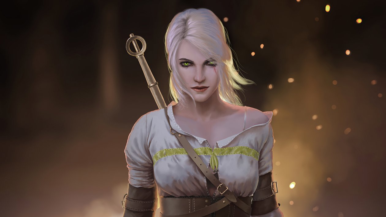 Ciri The Witcher 3 Wild Hunt 4k