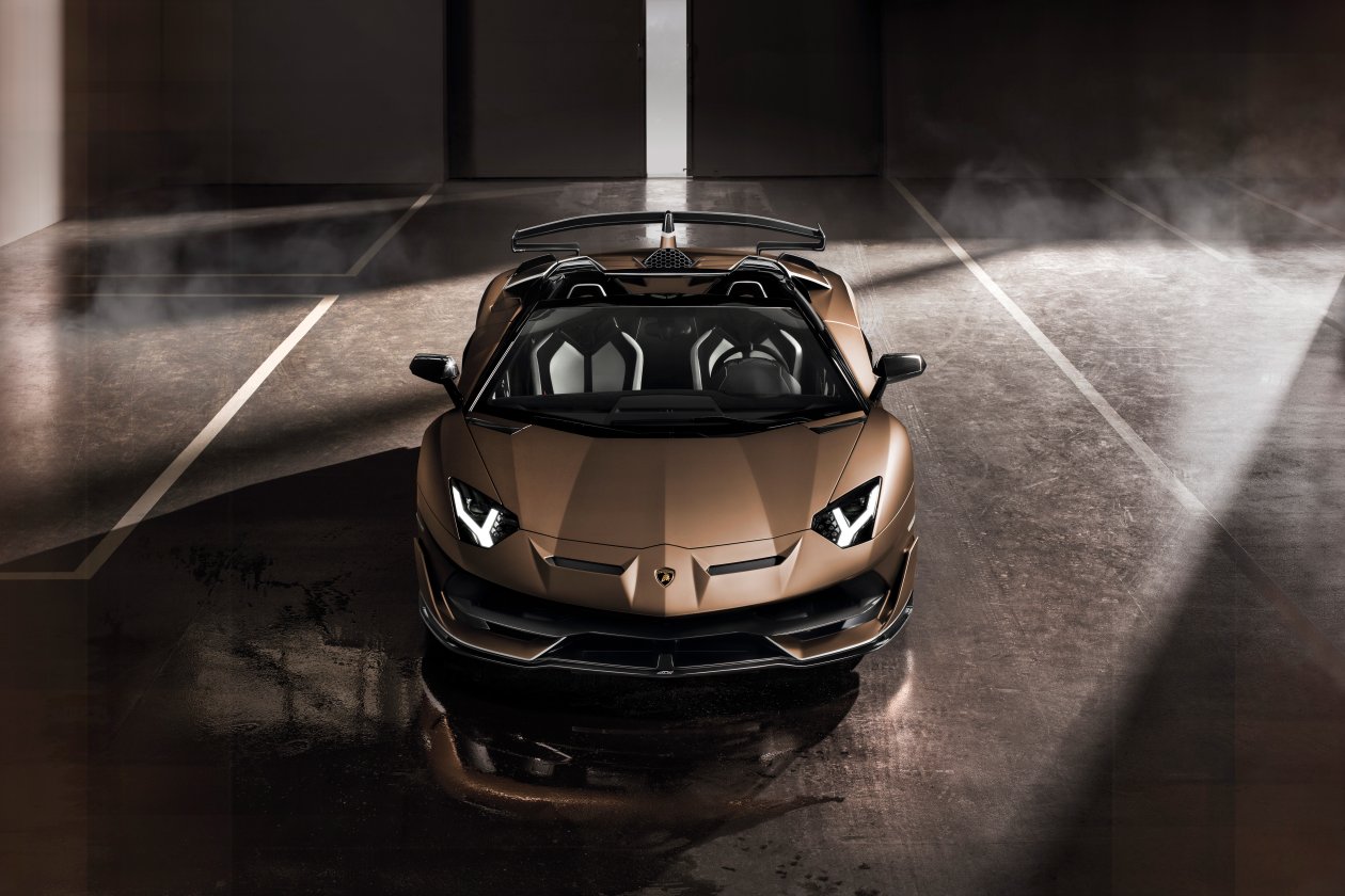 Lamborghini Aventador SVJ Roadster 2019 Front