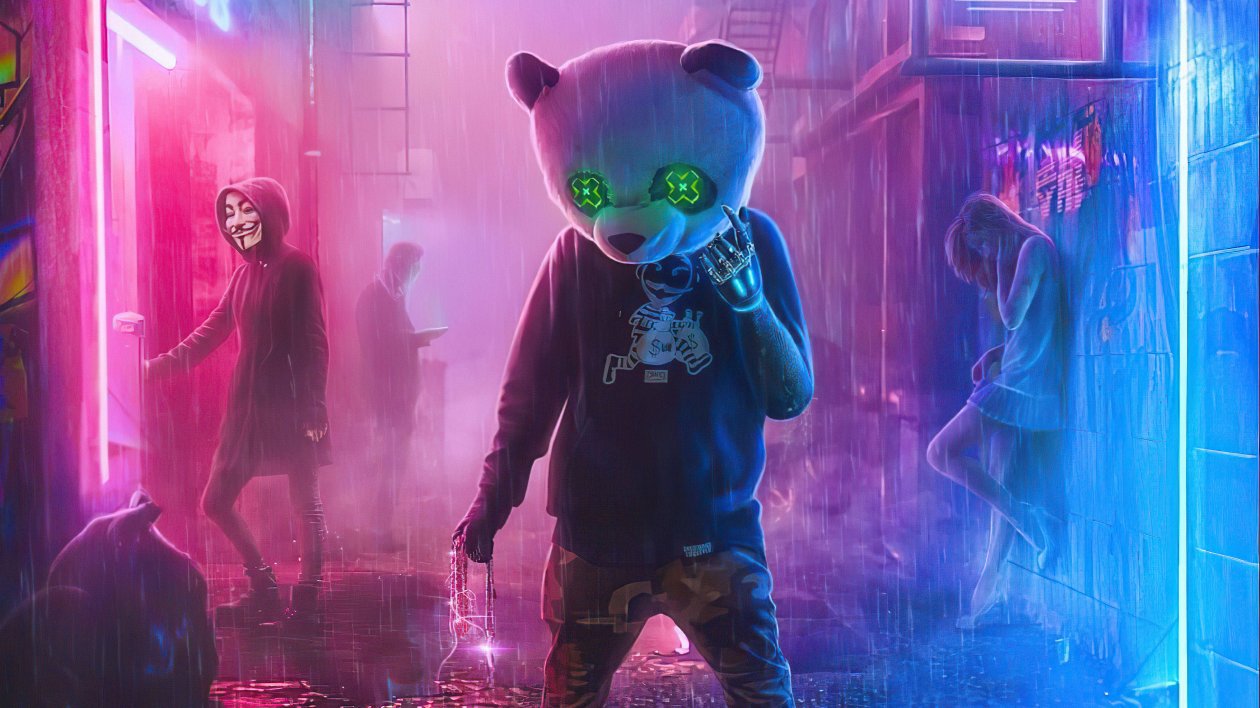 Gangster Panda 4k