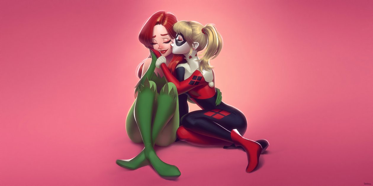 Poison Ivy Harley Quinn 4k