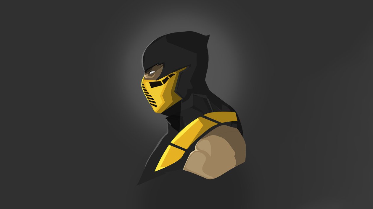 Scorpion Mortal Kombat Minimal 5k
