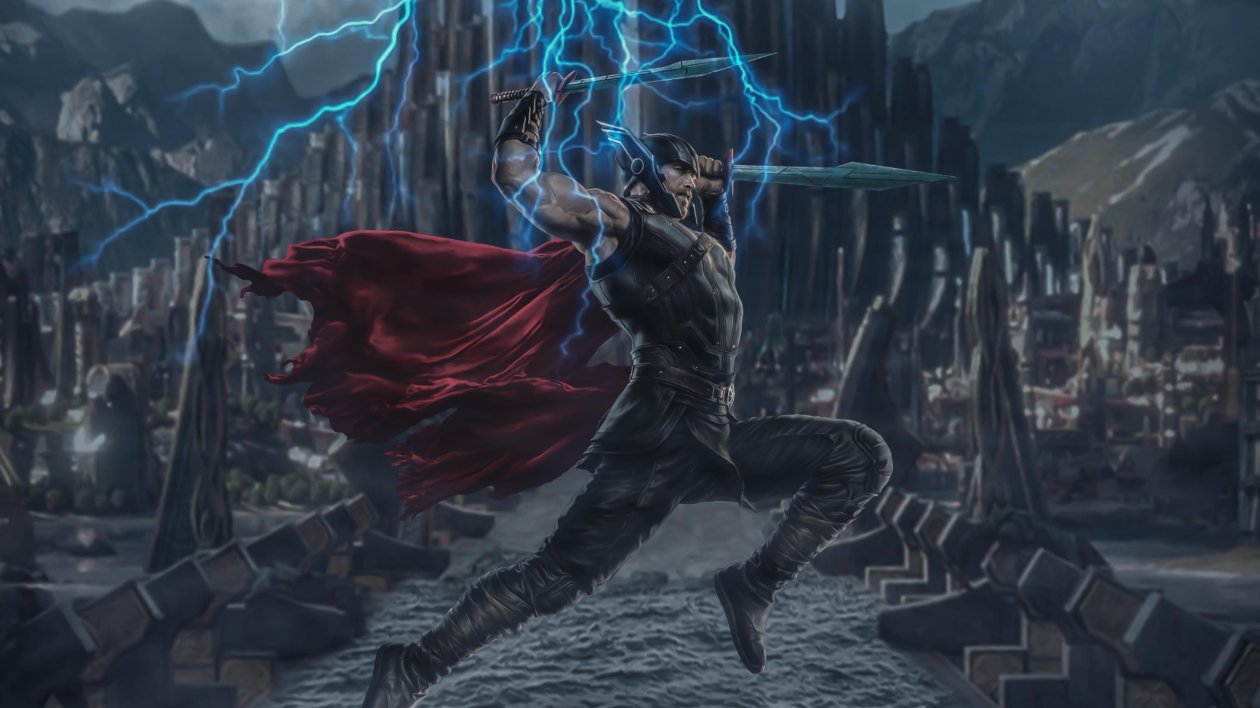 Thor 4k Digital Art