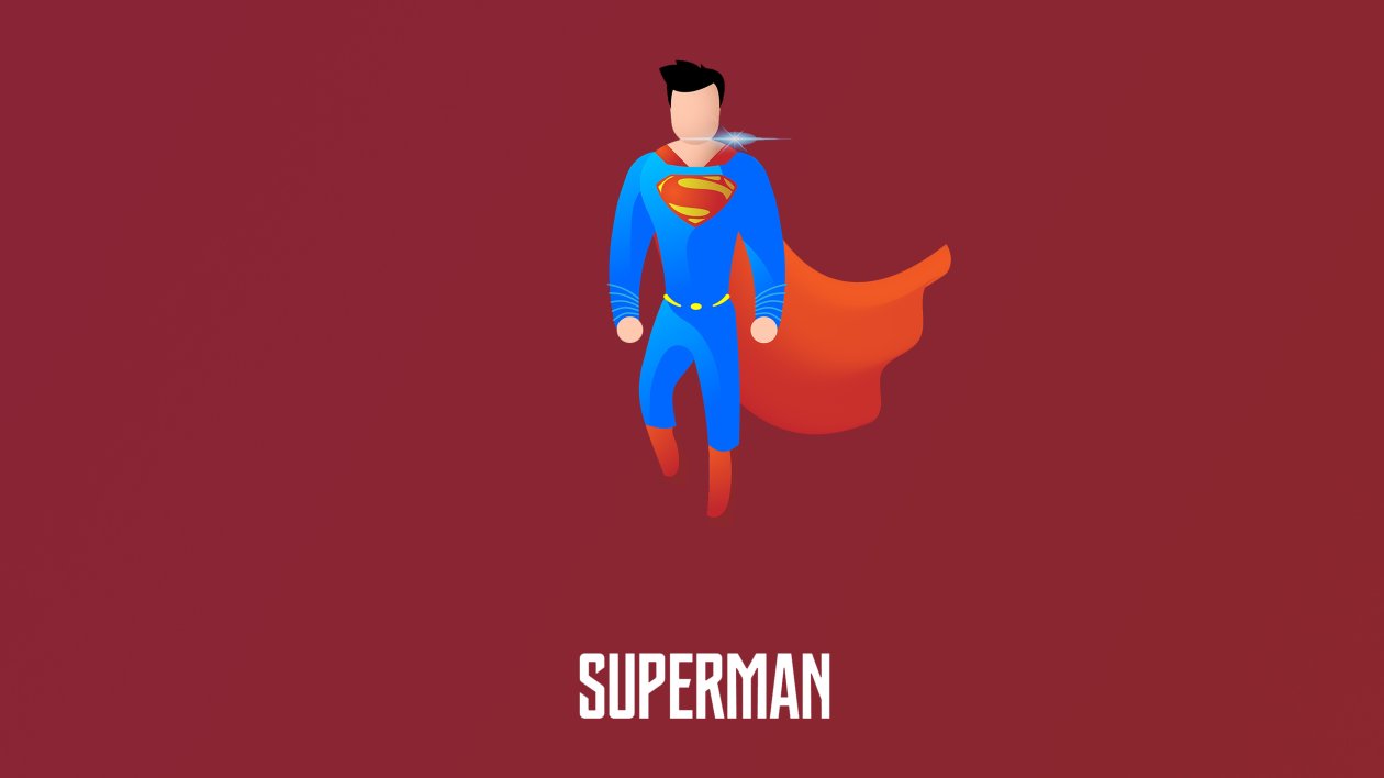 Superman Illustration 4k