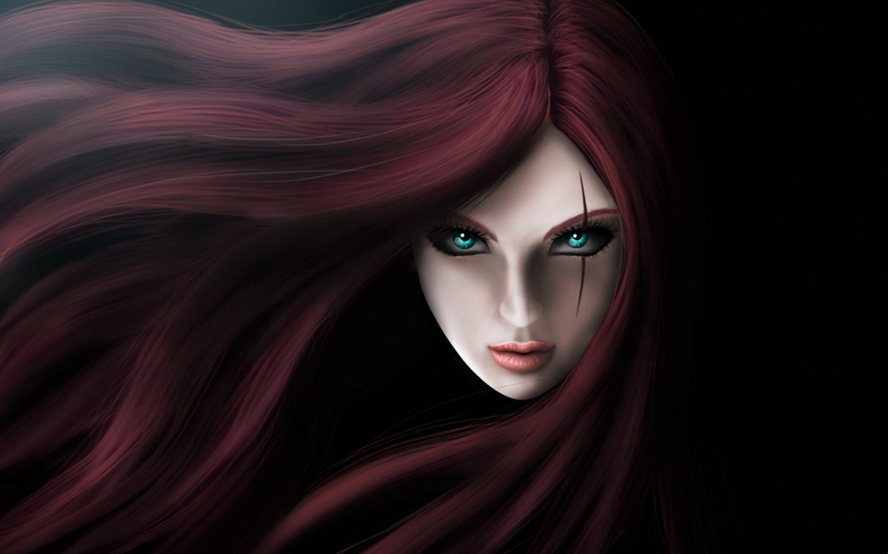 Aqua Eyes Fantasy Girl