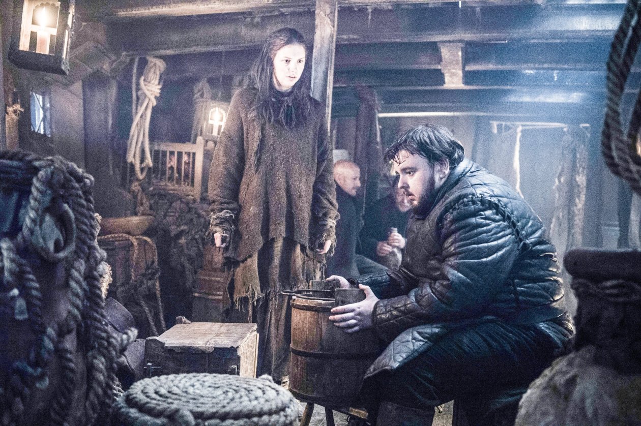 Fond d'écran Samwell Tarly And Gilly