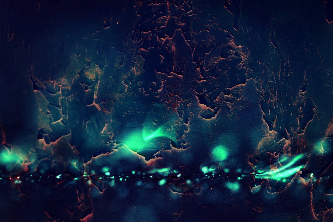 Dark Crack Bokeh Burning Texture 5k