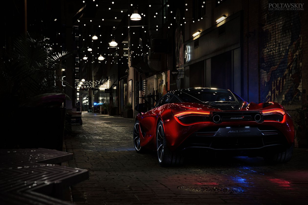 Mclaren 720s CGI