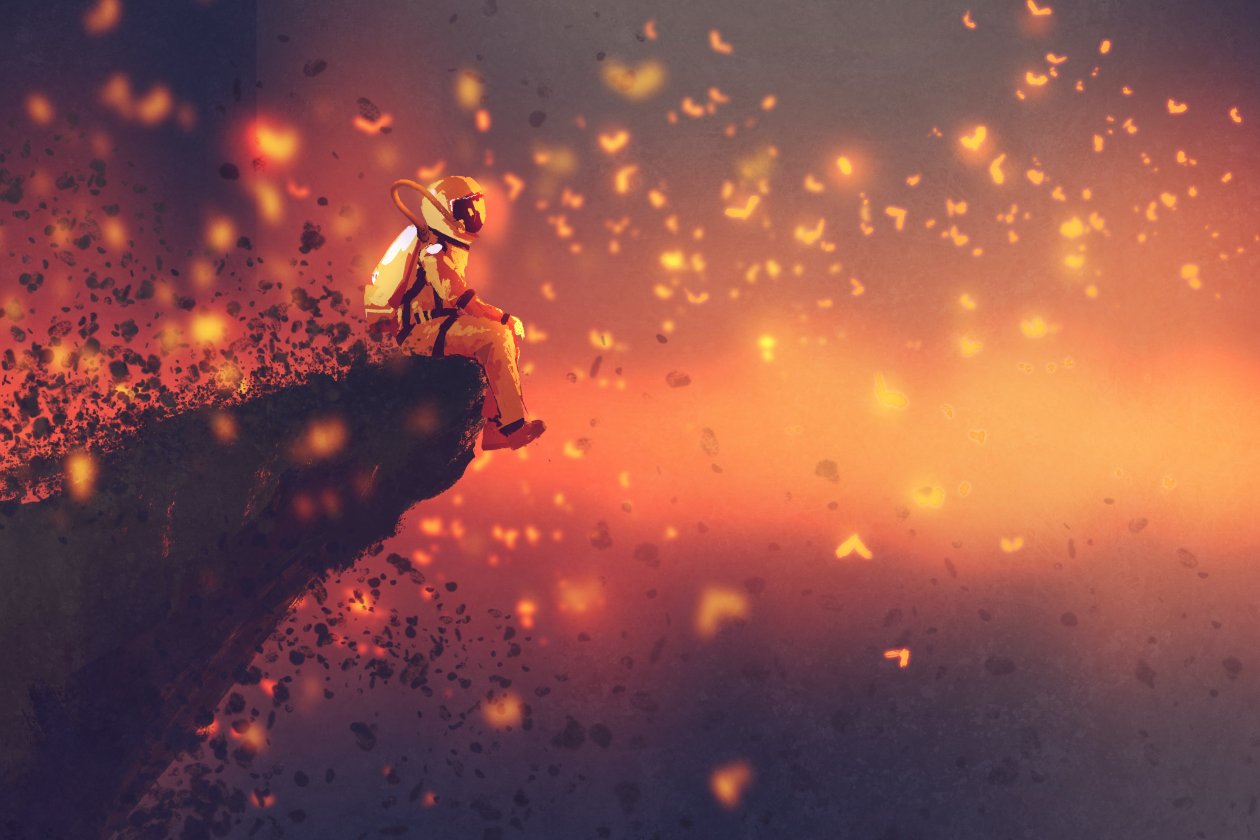 Astronaut Scifi Art 5k