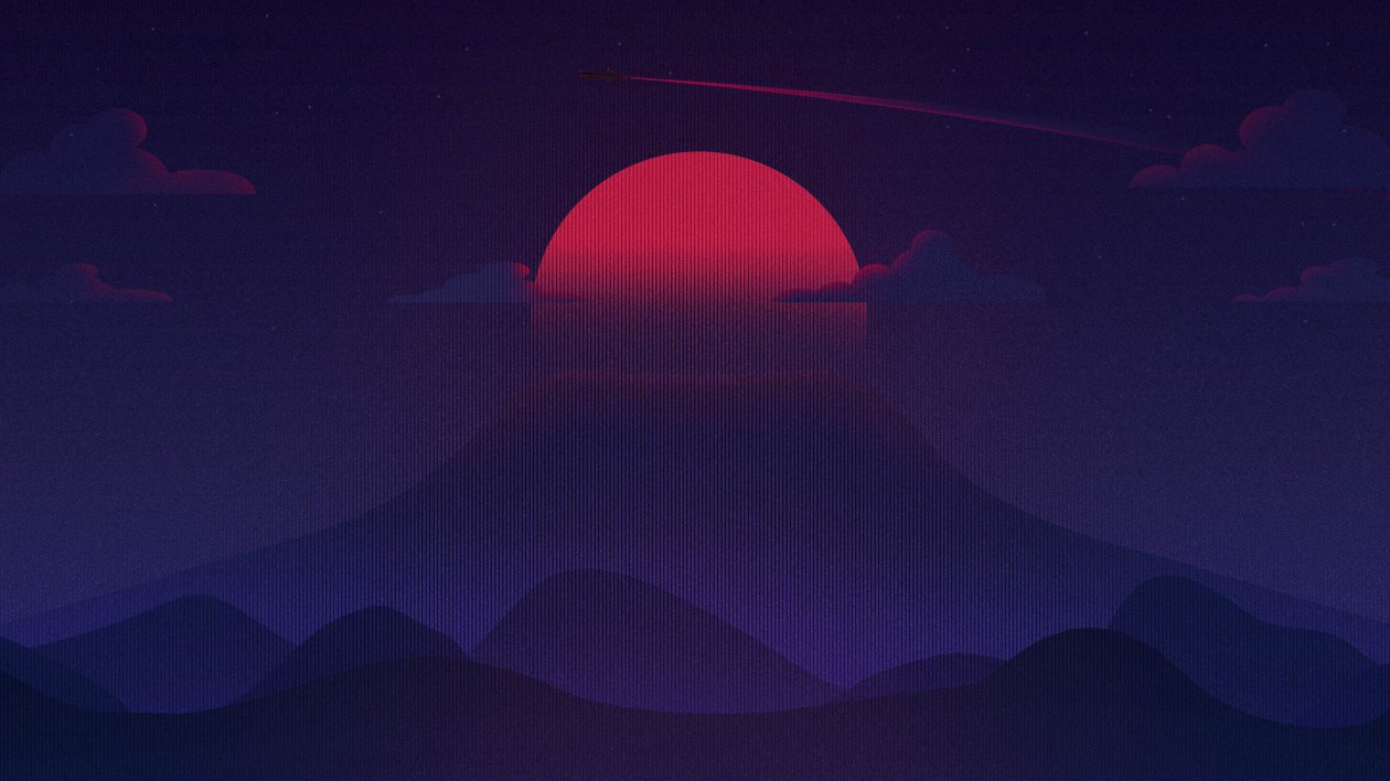 Retro Sunrise