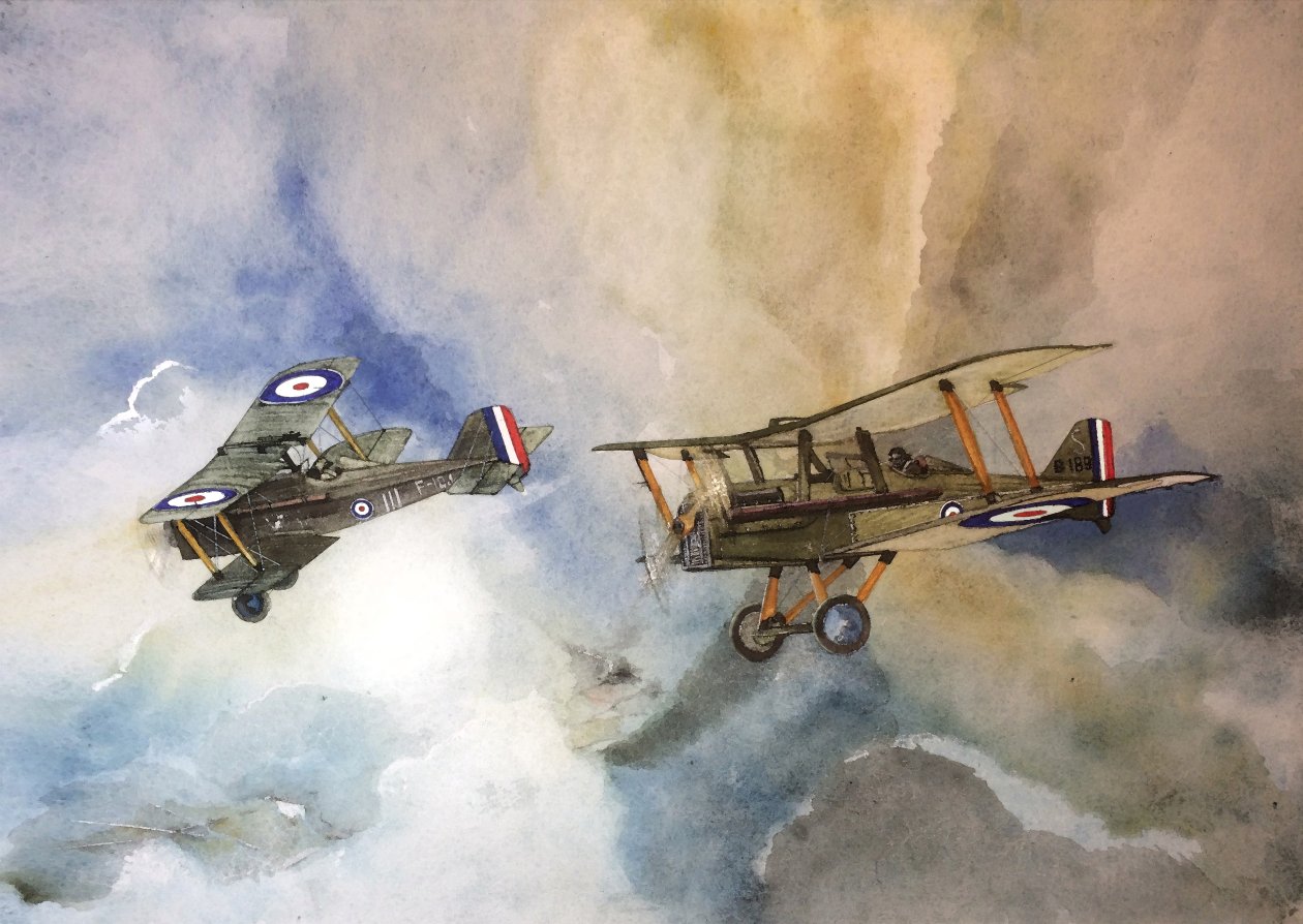 Battlefield V Planes Artwork 8k