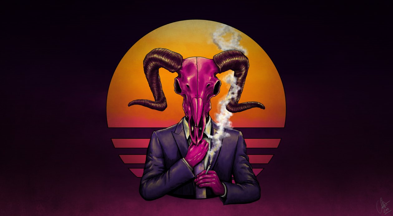 Devil Skull 4k