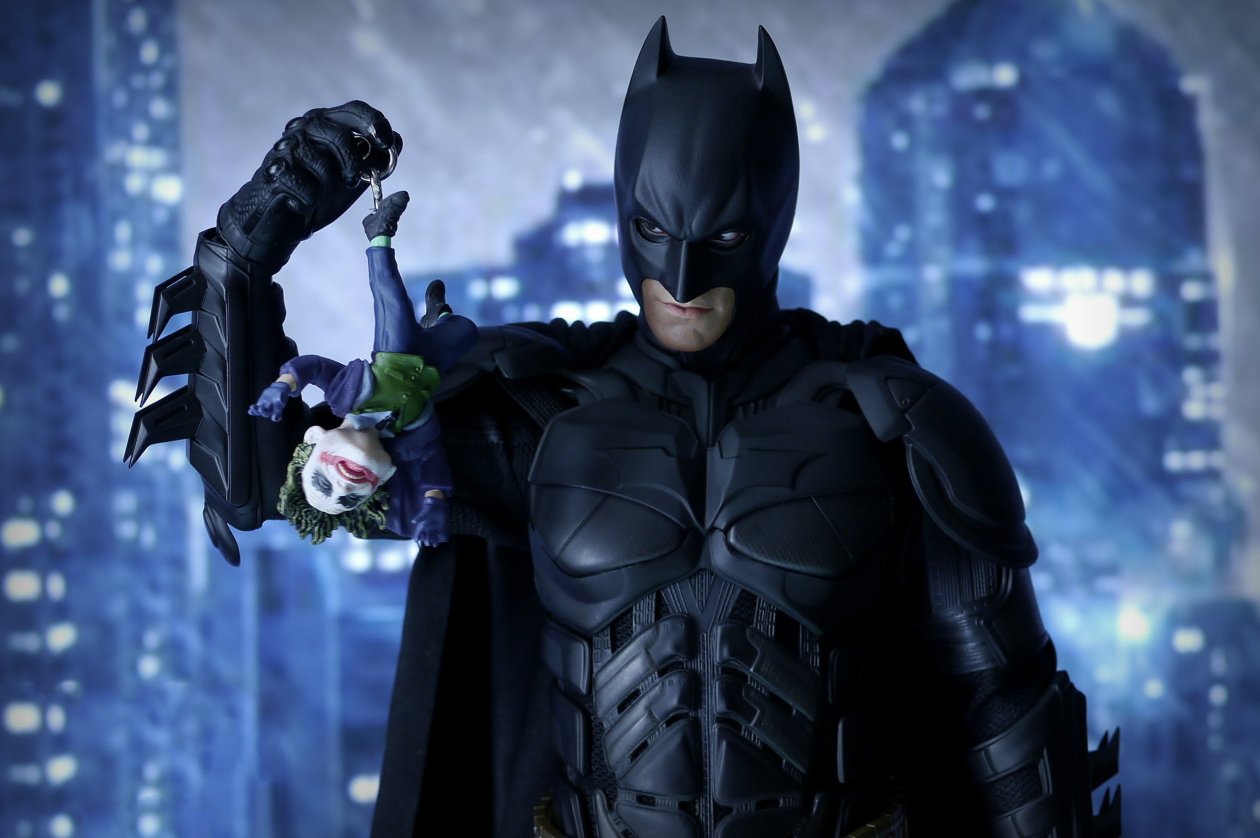 Batman With Little Joker Toy