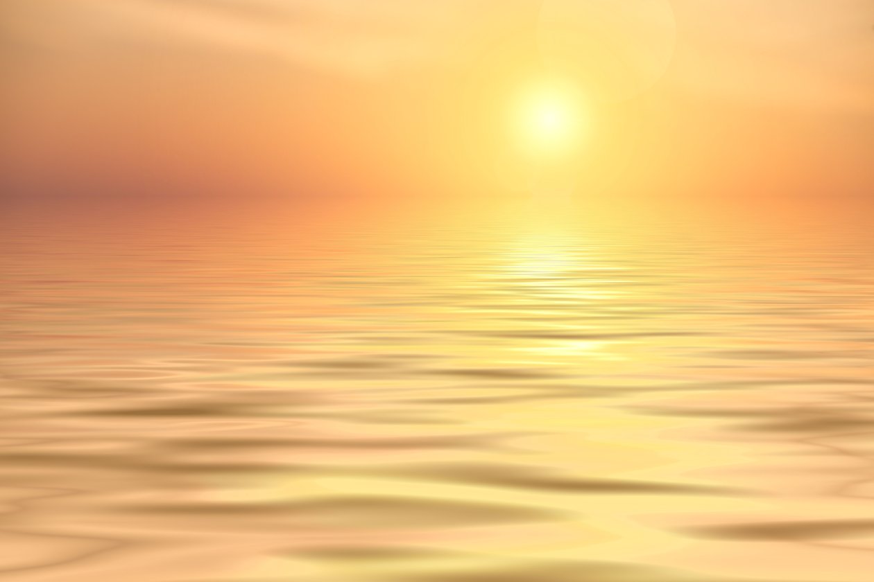 Abendstimmung Calm Sea Sunset 5k