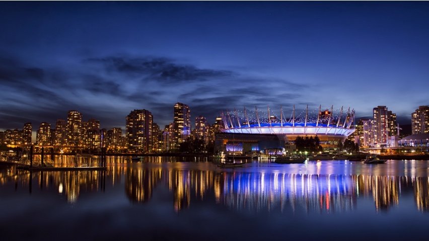 Vancouver City Night