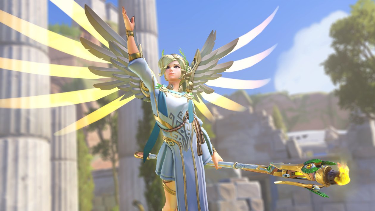 Mercy Overwatch Summer Games 2017 4k