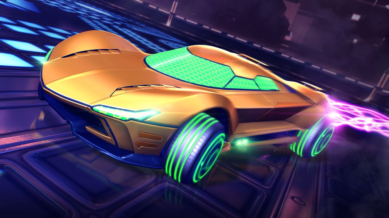 Rocket League Samus Gunship