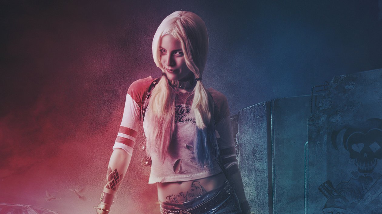 Cosplay Harely Quinn 4k