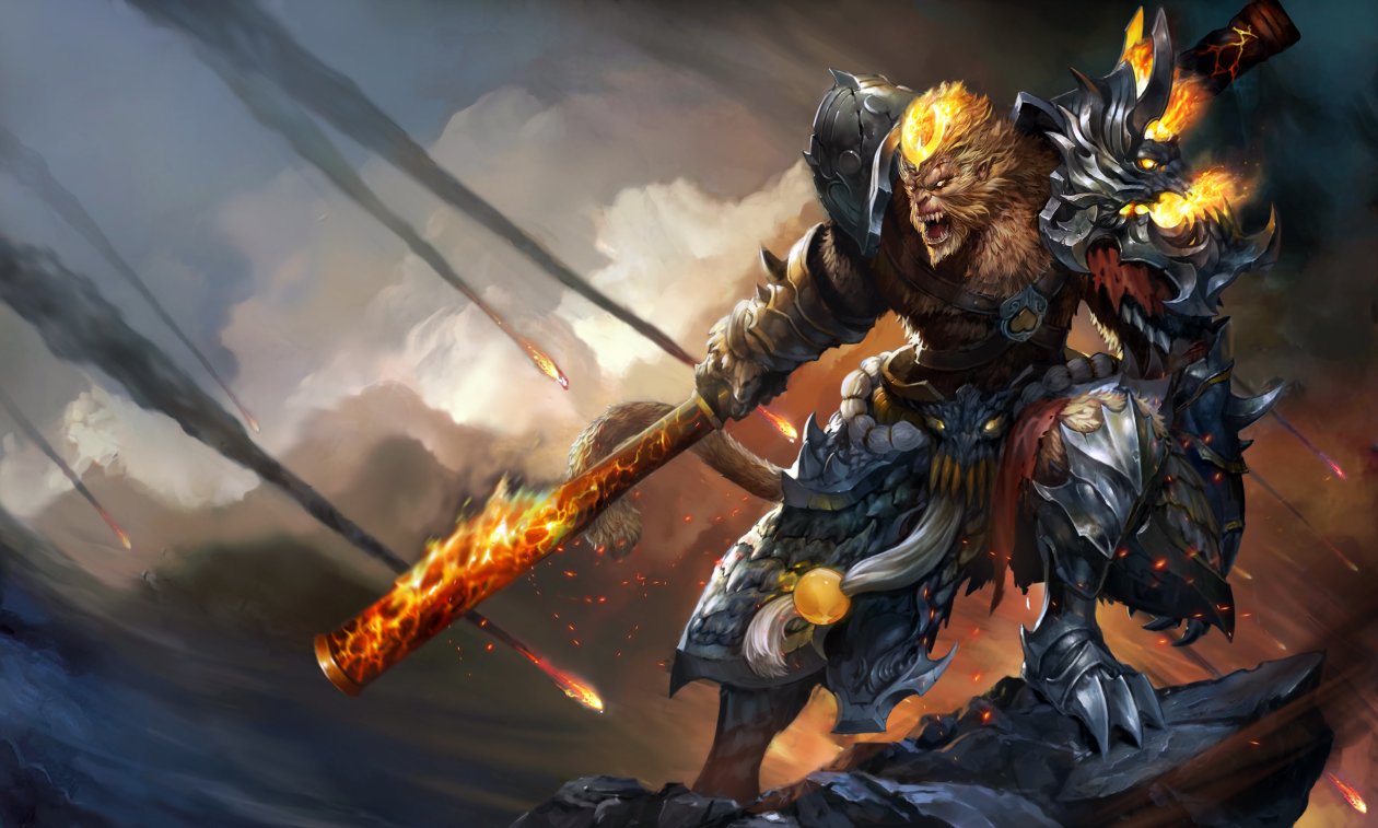 General Wukong League Of Legends Artwork