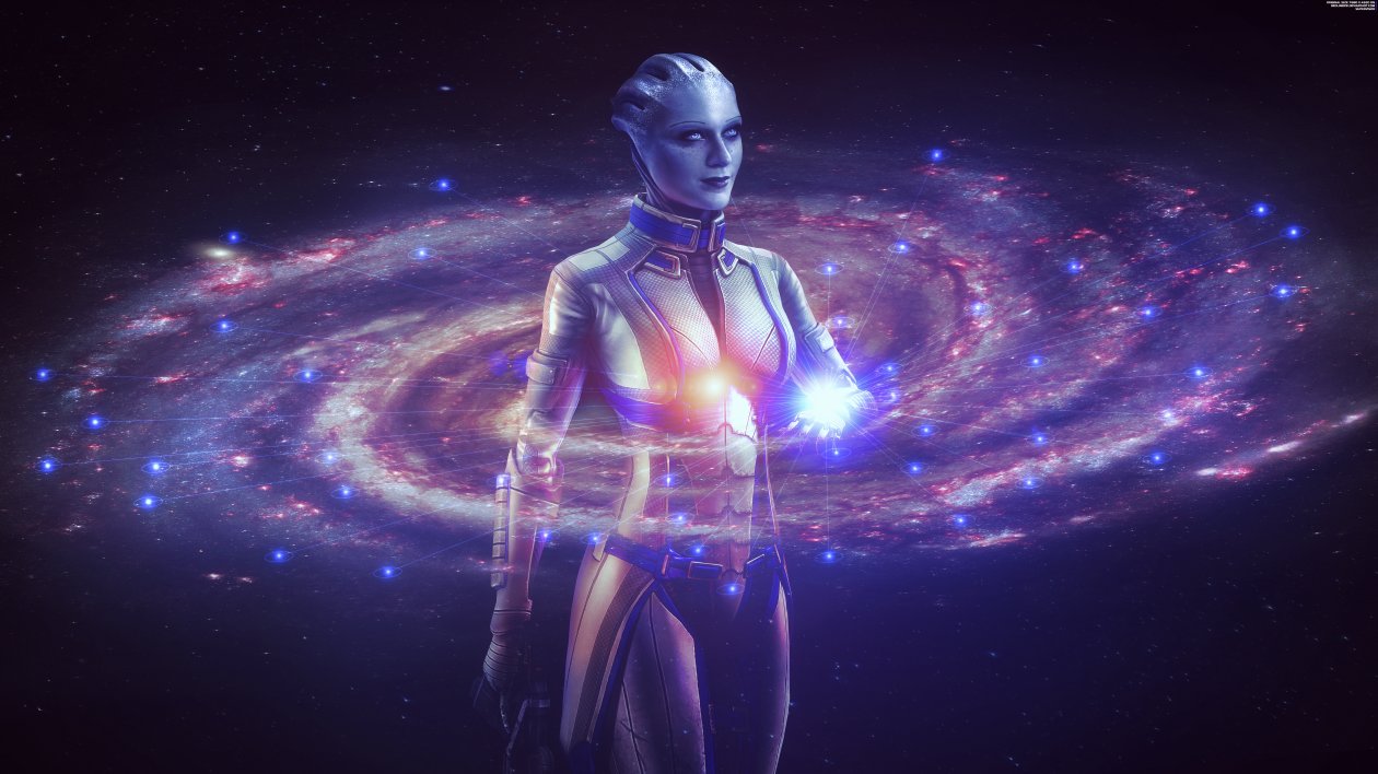 Mass Effect Liara 8k