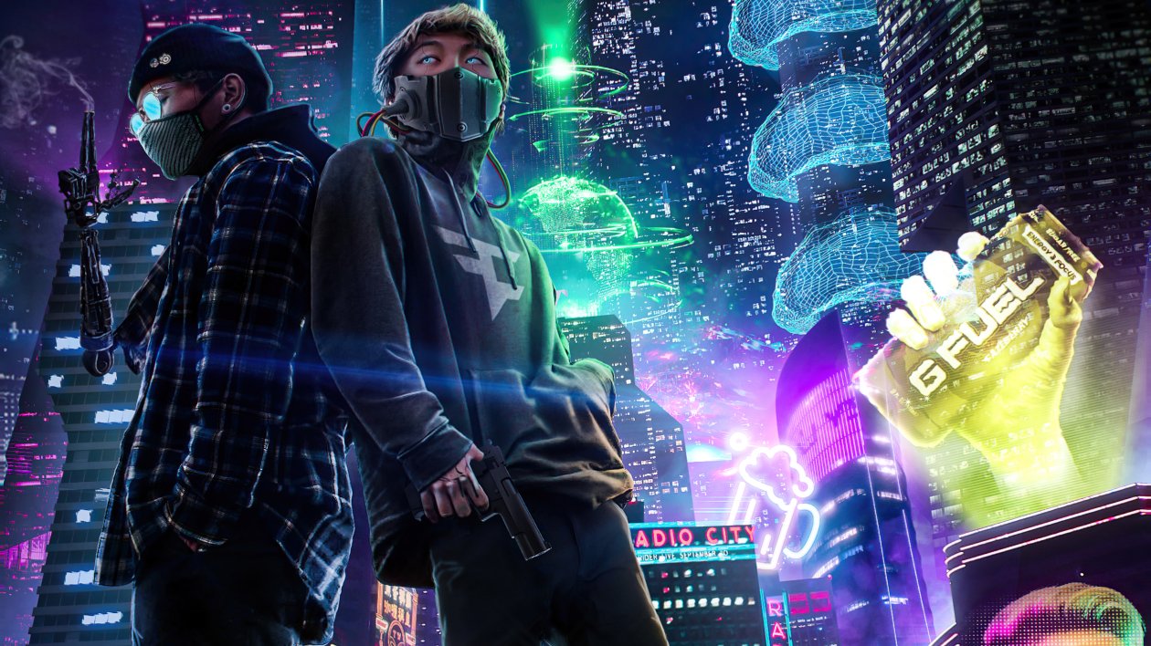 Cyber City Manipulation 4k