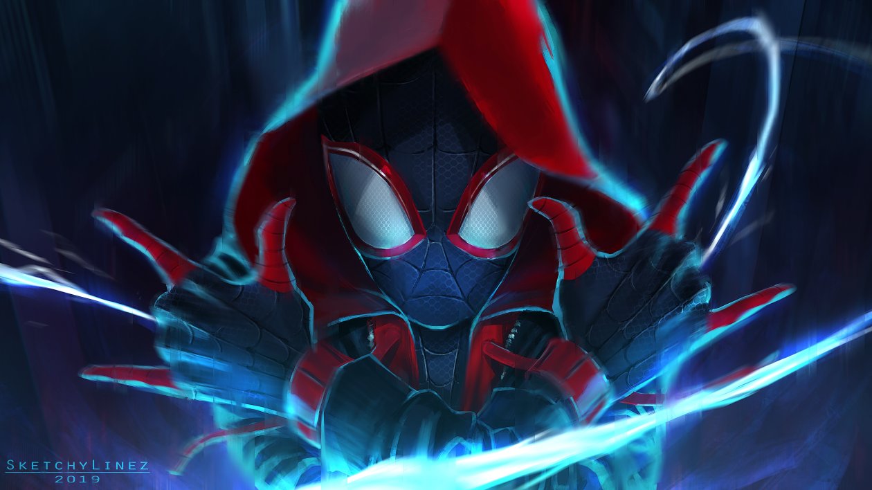 Spider Verse Spiderman 5k