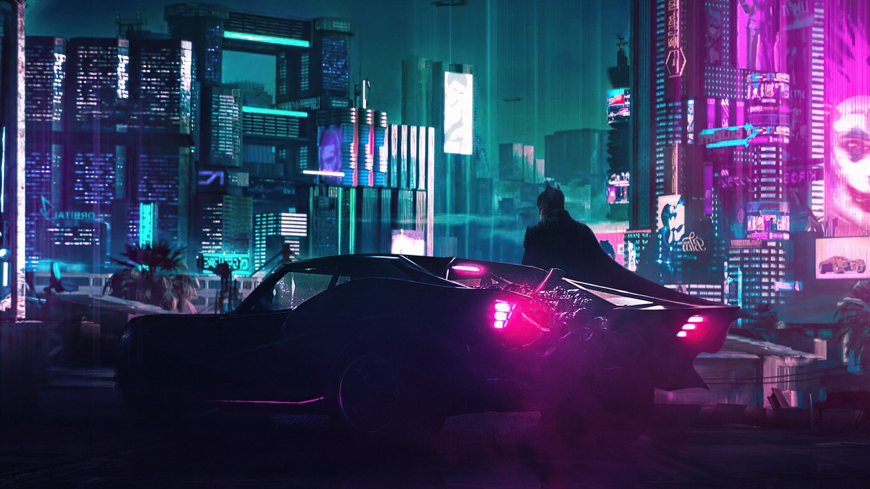 Cyberpunk X The Batman 4k