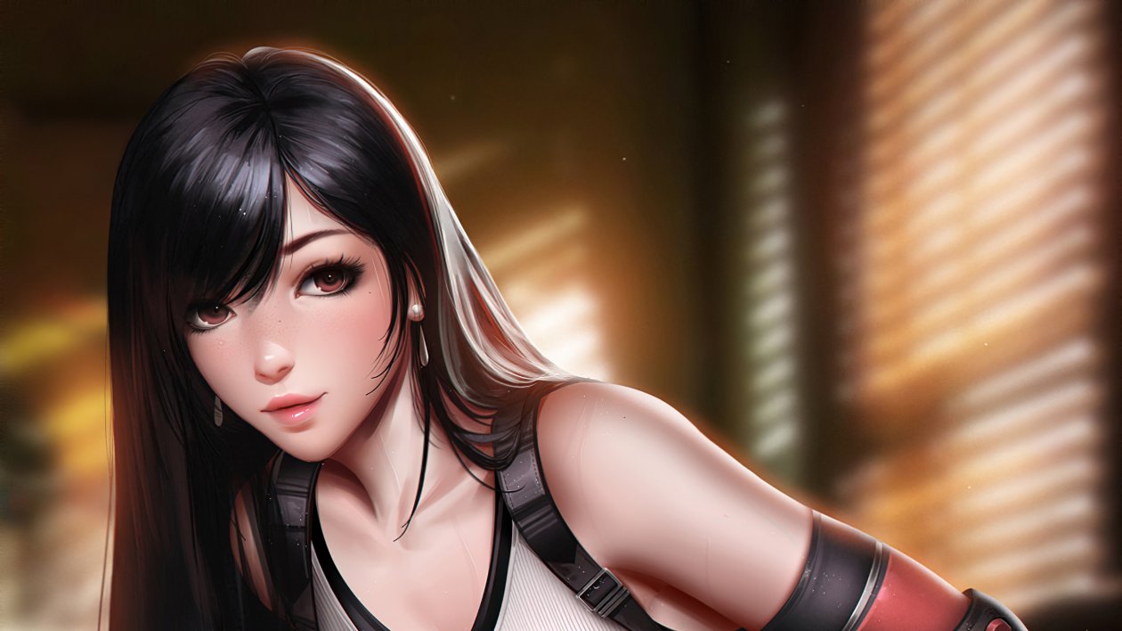 Tifa Lockhart Final Fantasy Art 4k