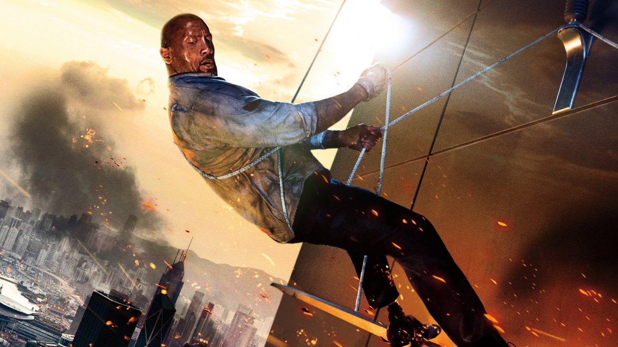 Dwayne Johnson Skyscraper Movie 5k